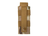 Single pouch for pistol magazines - multicamo
