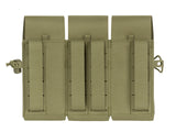 Triple Pouch for 6 AR15 Magazines, Laser Cut