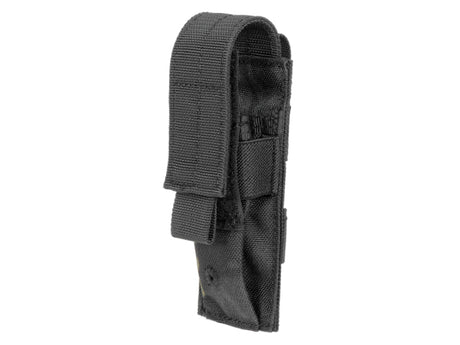 Single pouch for pistol magazines - multicamo black