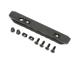 7-slot aluminium skinne MLOCK/KEYMOD -black