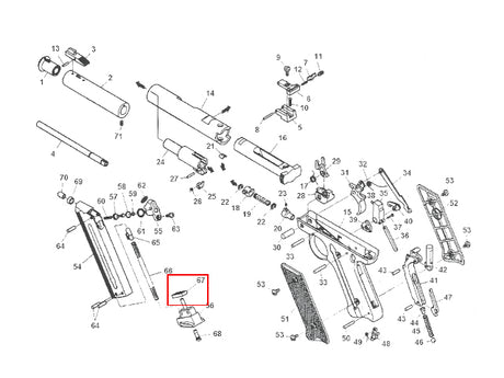 MK1 magasin base seal