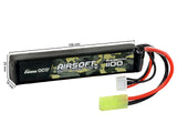 Gens Ace 25C 1100mAh 3S1P 11.1V Airsoft LiPo Batteri mini Tamiya