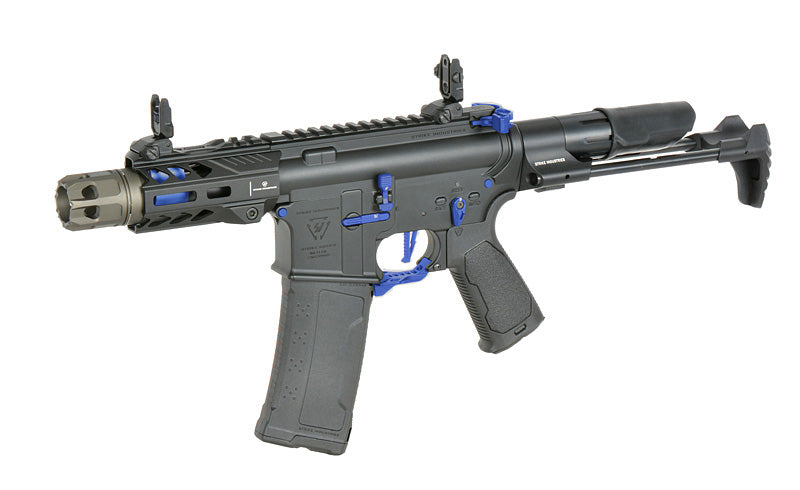 Strike industries 4" Raiders Competition PDW AEG Riffel - Blå