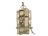 Laser Cut Adjustable Radio / Bottle Pouch with Shockcord - Multicamo