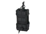 Open-Top Radio Pouch - Black