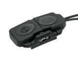 Dobbelt switch med quick assembly