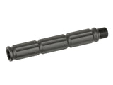 Outer barrel extension 116 mm - FINNED 14 mm CCW