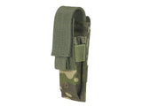Single pistol magazine pouch with flap - Multicamo Tropic