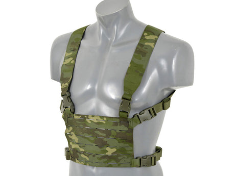 Lightweight Laser-Cut Chest Rig - Multicamo Tropic