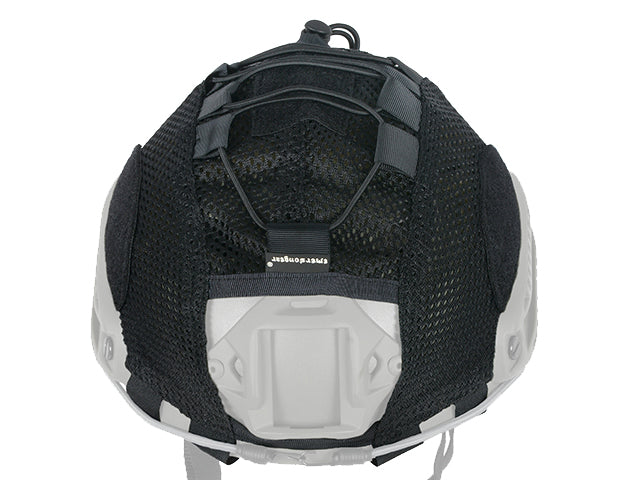 Mesh Fast Hjelm Cover - Sort