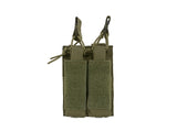 Open top double pistol mag pouch