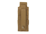 Single pouch for pistol magazines