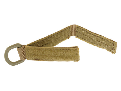 Belt/backpack strap with d-ring