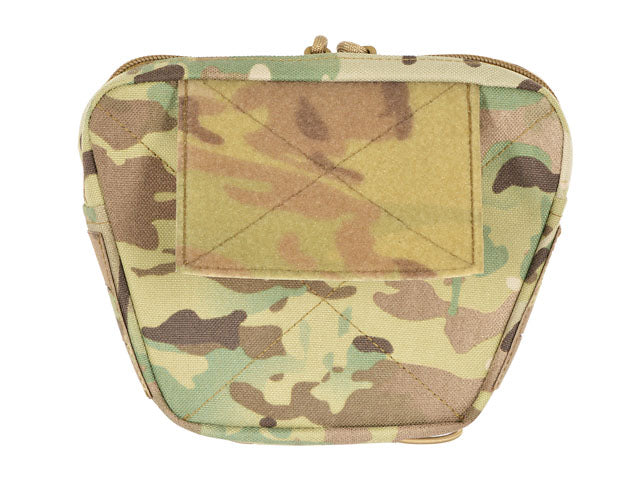 Lower utility pouch for accessories with shockcord retention, Laser Cut - Multicamo