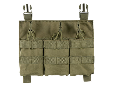 Buckle Up Triple SR25/AR-10/M14/SCAR-H Pouch Panel - OD