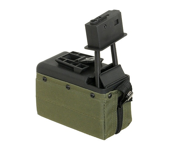1500rd Electric Box Magazine (Compact size) for SAW - Olive