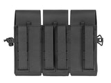 Triple Pouch for 6 AR15 Magazines, Laser Cut