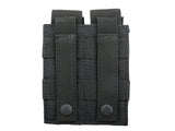 Double pouch for pistol magazines