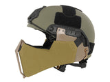 Hjelm Mandible Guard - Dark Earth