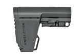 Adjustable Whale kolbe til AR-15/M4 Short - Sort