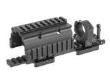 Replica Style NADS Montage 30mm Kikkertsigte Ring Assembly (5.56 Version) - Sort