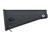 Adjustable fixed kolbe til SR-25/AR-15/M4 - Sort