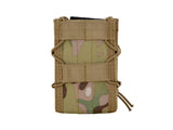 Belt-Mounted Versatile rifle magazine pouch - Multicamo