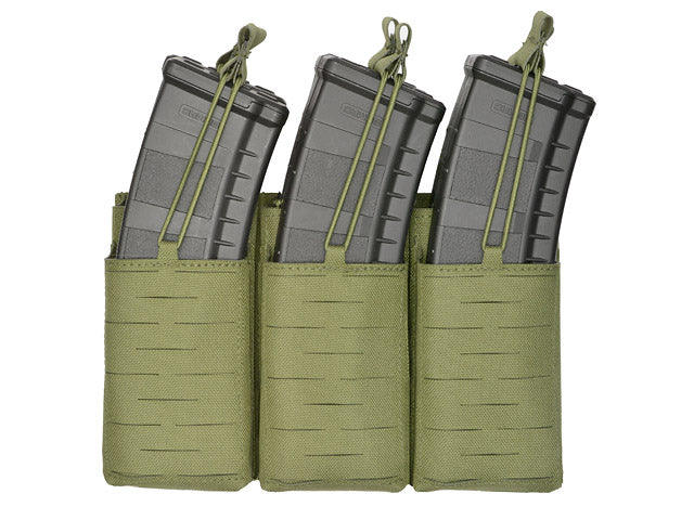 Laser-Cut Panel with 6 AR15/AK Magazine Pouches