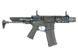Strike industries 4" Raiders Competition PDW AEG Riffel, GEN-2 - Blå