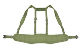 Patrol Tactical Belt with Suspenders MOLLE, Laser Cut