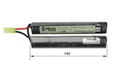 Battery VB-NiMH 4/5SC 9.6V 2200mAh - SF large type