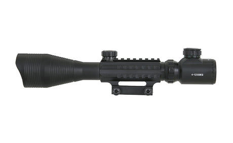 4-12x50EG Riflescope w/ Integrated Mount - Black