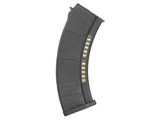 500rd CM.103, AK Reinforced polymer magasin - Sort