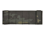 MOLLE Panel 6x3 for chest rig harness LASER CUT - Multicamo Black