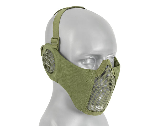 Low-Profile Mesh Mask with Cheek and Ear Protection type B