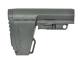Adjustable Whale kolbe til AR-15/M4 - Sort