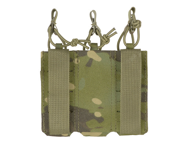 Triple Elastic Pistol Magazine Pouch Laser-cut - MT