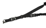 Padded Single Point Bungee Sling QD - Black