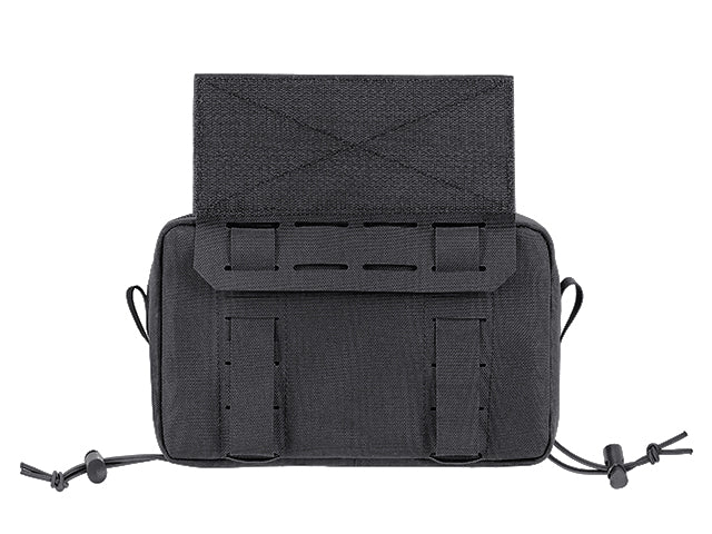 Two-Pocket Utility Pouch with Mounting Panel, Laser Cut