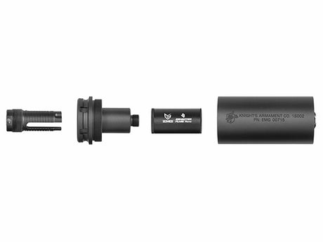 Licenseret KAC QDC Tracer Lyddæmper Replica - BLACK