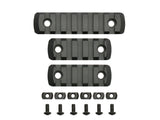 Set of 3 Mounting Rails til M-LOCK Forskæfte - Sort