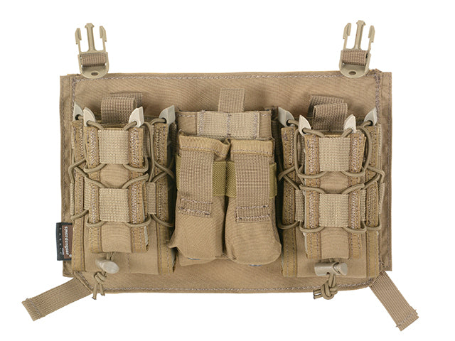 Modular Trippel M4/9MM Buckle Clip Panel - Coyote Brun