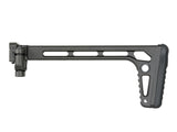 Minimalist Foldbar Skeleton Kolbe til Picatinny Skinne