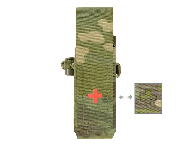 Universal Tourniquet Pouch, Laser Cut Type B - Multicamo Tropic
