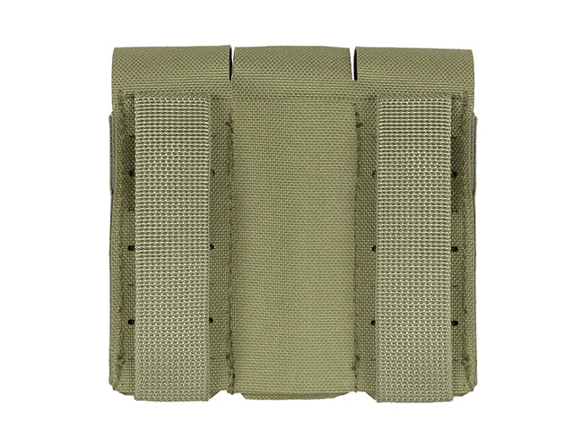 Triple Laser-Cut Pistol Magazine Pouch with Flap