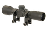 4X32 Compact Scope w/ Rings - Black