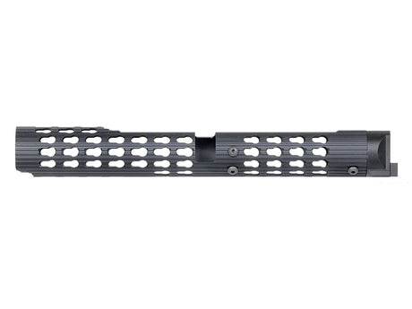 AK long tubular forskæfte - Sort