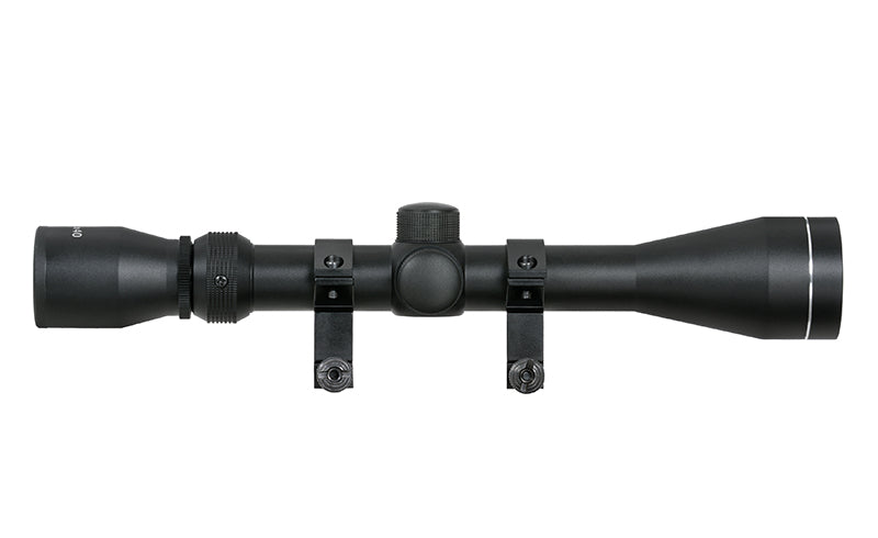 3-9x40 Rifle Scope - Black