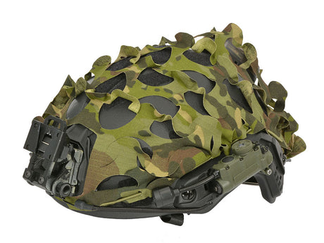 3D Laser-Cut Camouflage Cover for High-Cut Helmet - MT