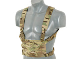 Lightweight Laser-Cut Chest Rig - Multicamo